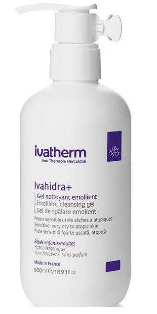 Dermato-Cosmetice - IVATHERM IVAHIDRA+ GEL DUS PSS * 500 ML 0831, farmacom.ro