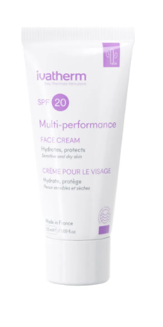 Ingrijirea tenului - Crema Ivatherm Multi Performance, SPF 20, 50 ml, farmacom.ro