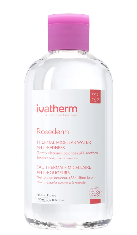 Fata - Ivatherm Rosederm lotiune micelara anti-roseata, 250 ml, farmacom.ro