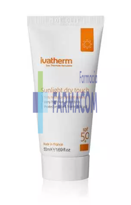 Dermato-Cosmetice - IVATHERM SUNLIGHT DRY TOUCH SPF50 * 50 ML 1364, farmacom.ro