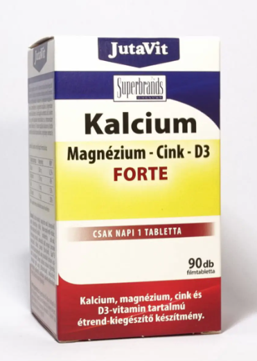 Suplimente alimentare - JUTAVIT CALCIU 500 MG+ MAGNEZIU 150 MG+ZINC 15 MG FORTE * 90 COMPRIMATE, farmacom.ro