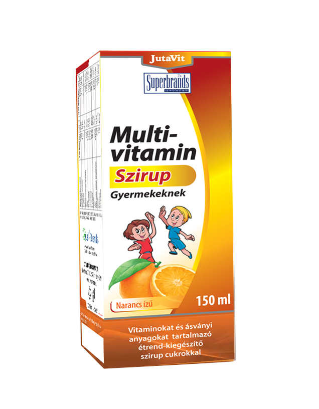 Vitamine si suplimente alimentare pentru copii - JUTAVIT MULTIVITAMIN SIROP COPII GUST DE PORTOCALE * 150 ML, farmacom.ro