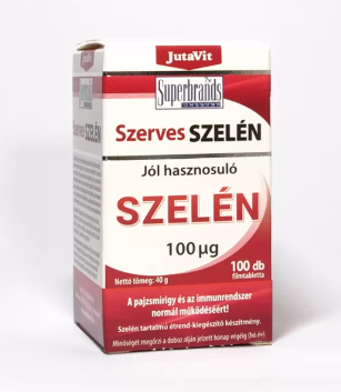 Suplimente, Produse naturiste, Vitamine si Minerale - JUTAVIT SELENIU ORGANIC 100 MCG * 100 TB, farmacom.ro