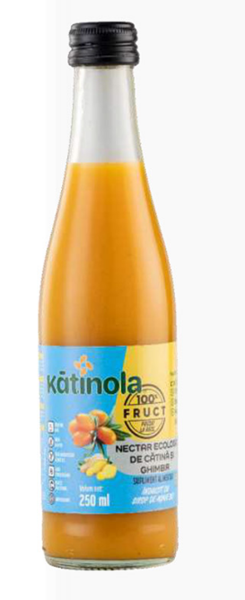 Vitamine si suplimente pentru imunitate - KATINOLA NECTAR CATINA CU GHIMBIR * 250 ML, farmacom.ro