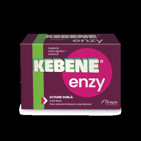 Tulburari digestive, hepatice si biliare - KEBENE ENZY, PUDRA ORODISPERSABILA * 10 PLICURI/2G, farmacom.ro