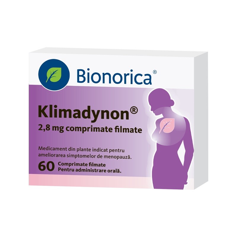 Medicamente fara reteta (OTC) - Klimadynon, 2.8 mg, 60 comprimate, Bionorica, farmacom.ro