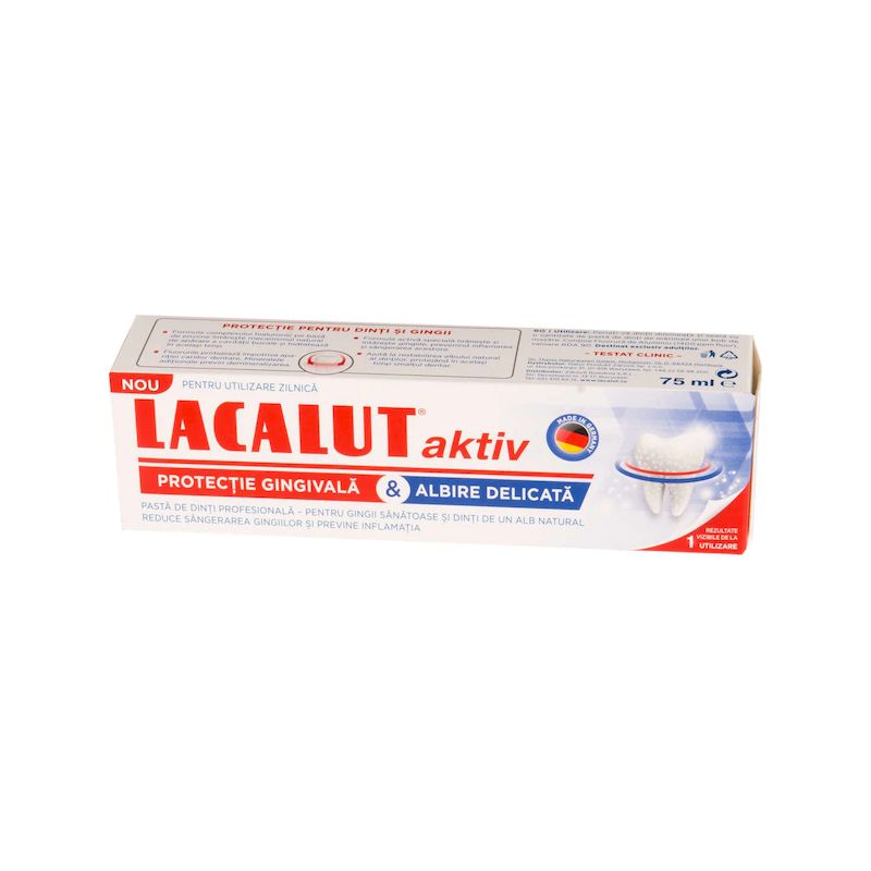 Igiena orala - LACALUT AKTIV PASTA DINTI 75ML, farmacom.ro