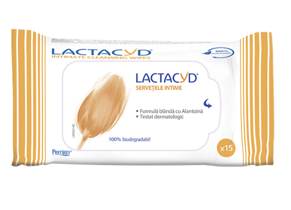 Frumusete si ingrijire - LACTACYD SERVETELE IGIENA INTIMA * 15 BUC, farmacom.ro