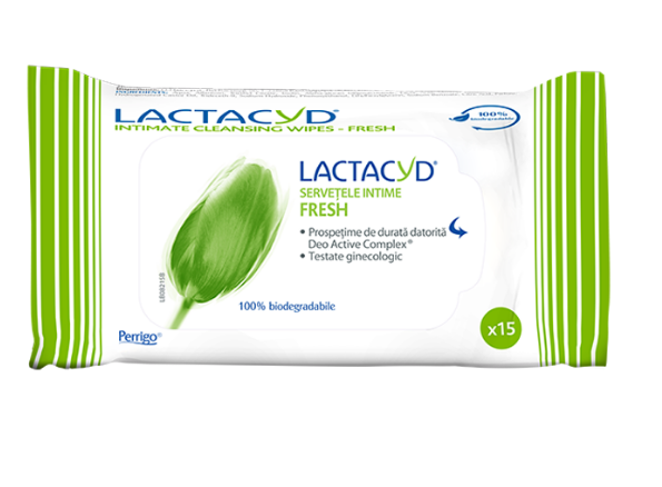 Frumusete si ingrijire - LACTACYD SERVETELE IGIENA INTIMA FRESH * 15 BUC, farmacom.ro