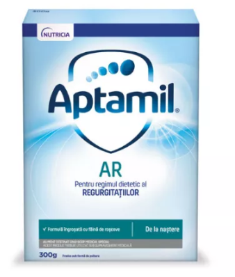 Mama si copilul - Lapte praf Aptamil AR, + 0 luni, 300 g, farmacom.ro