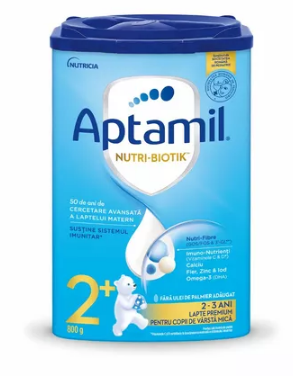 Mama si copilul - Lapte praf Aptamil Nutri Biotik 2 Plus, 2-3 ani, 800 g, farmacom.ro