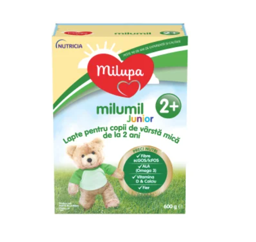 Articole ingrijire bebe - LAPTE PRAF MILUMIL 2+ * 600 G, farmacom.ro