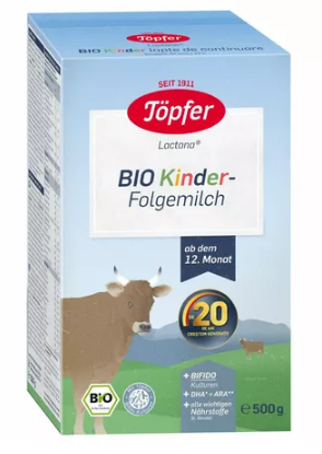 Mama si copilul - LAPTE PRAF TOPFER BIO KINDER LACTANA  * 500 GR, farmacom.ro