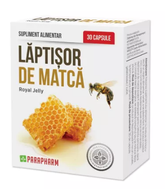Vitamine si suplimente - LAPTISOR DE MATCA * 30 CPS PARAPHARM, farmacom.ro