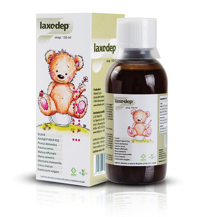 Tulburari digestive, hepatice si biliare - LAXODEP SIROP * 150 ML, farmacom.ro