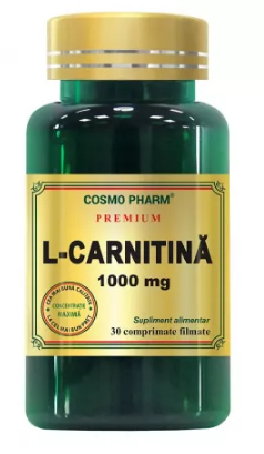 Vitamine si suplimente - L-CARNITINA * 30 CPS COSMO PHARM, farmacom.ro