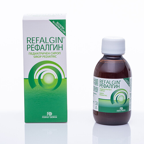 Vitamine si suplimente alimentare pentru copii - Refalgin sirop pediatric, 150 ml, farmacom.ro