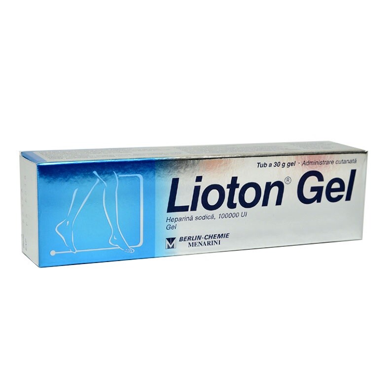 Medicamente fara reteta (OTC) - LIOTON GEL 100000 UI * 30 G, farmacom.ro