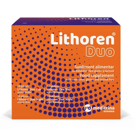 Aparatul urinar - LITHOREN DUO * 28 PLICURI, MEDITRINA, farmacom.ro