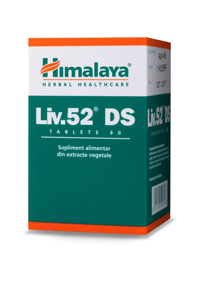 Tulburari digestive, hepatice si biliare - LIV 52 DS * 60 TB, farmacom.ro