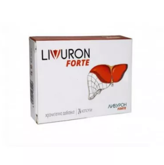 Vitamine si minerale - LIVURON FORTE * 24 CPS, farmacom.ro