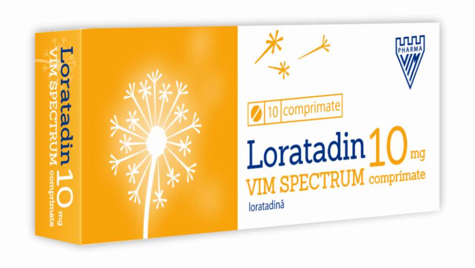 Medicamente fara reteta (OTC) - LORATADIN VIM 10 MG * 10 CPR, farmacom.ro