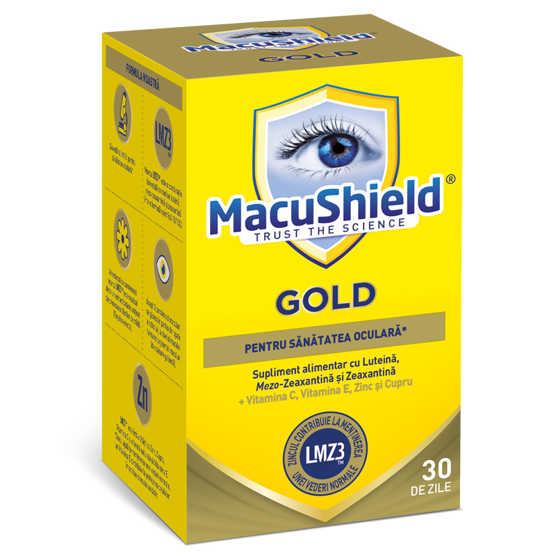 Oftalmologie - MACUSHIELD GOLD * 90 CPS, farmacom.ro