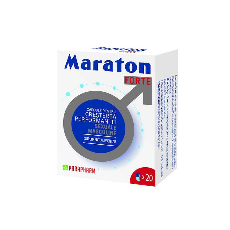 Suplimente pentru cuplu - MARATON FORTE X 20, farmacom.ro