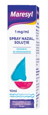 Medicamente fara reteta (OTC) - Maresyl spray nazal, 1 mg/ml, 10 ml, farmacom.ro