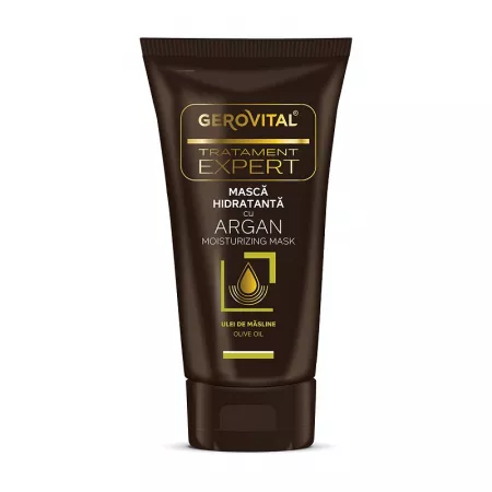 Masti de par si tratamente - MASCA HIDRATANTA CU ARGAN, GEROVITAL TRATAMENT EXPERT* 150 ML 11370, farmacom.ro