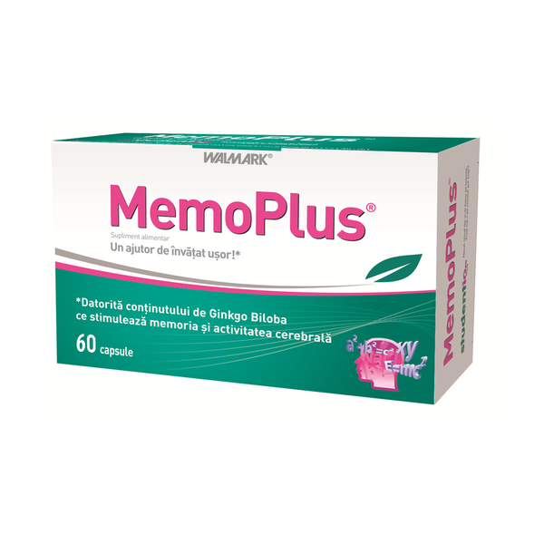 Memorie si concentrare - MEMO PLUS X60, farmacom.ro