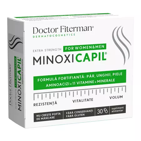 Suplimente alimentare - MINOXICAPIL * 30 CPS, farmacom.ro
