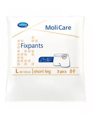 Incontinenta - MOLICARE FIXPANTS SHORT LEG MAR L * 3 BUC 947748, farmacom.ro