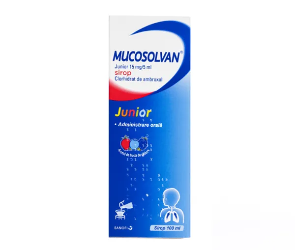 Medicamente fara reteta (OTC) - MUCOSOLVAN JUNIOR 15 MG/5ML * 100 ML OPELLA, farmacom.ro