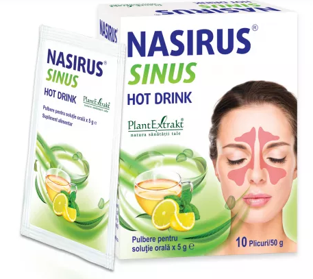 Vitamine si suplimente - NASIRUS SINUS HOT DRINK * 10 PLIC, farmacom.ro