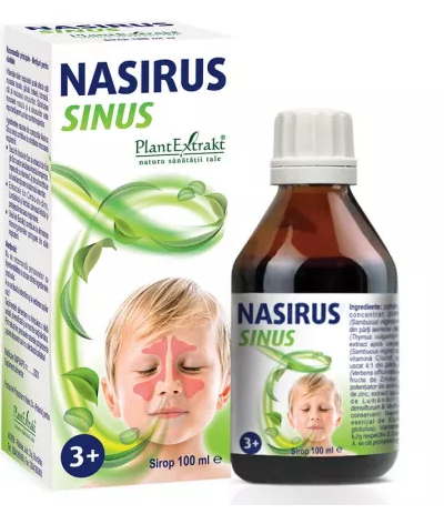 Vitamine si suplimente - NASIRUS SINUS SIROP * 100 ML TVA 19%, farmacom.ro