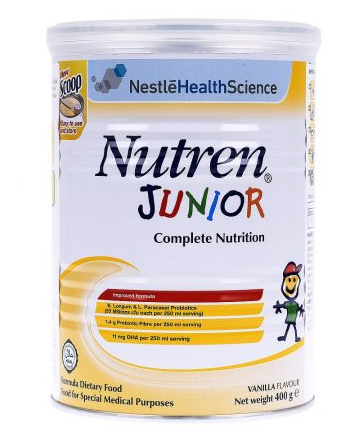 Vitamine si suplimente alimentare pentru copii - Nutren Junior, 400 g, Nestle, farmacom.ro