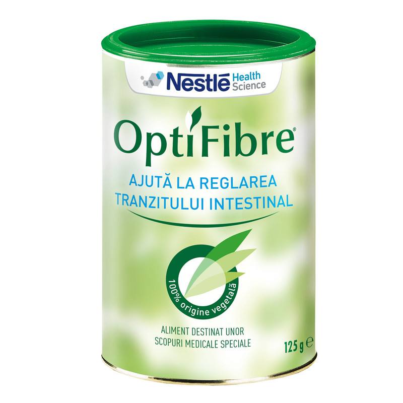 Sanatatea sistemului<br>digestiv - NESTLE OPTIFIBRE, 125 G, farmacom.ro