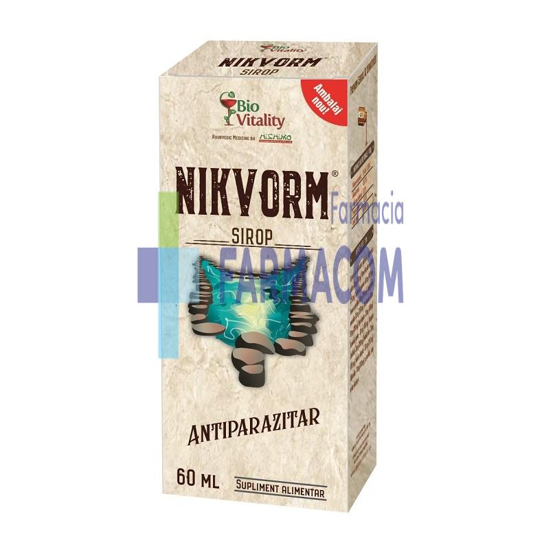 Vitamine si suplimente - NIKVORM SIROP * 60 ML, farmacom.ro