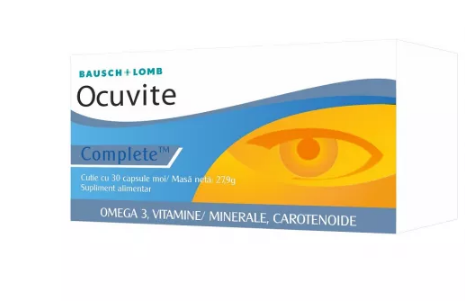 Vitamine si suplimente - OCUVITE COMPLETE * 30 CAPS MOI, farmacom.ro