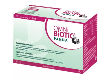 Prebiotice si Probiotice adulti si copii - OMNIBIOTIC PANDA * 30 PLICURI, farmacom.ro