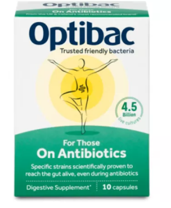 Vitamine si suplimente - OPTIBAC IN TRATAMENT CU ANTIBIOTIC * 10 CPS, farmacom.ro