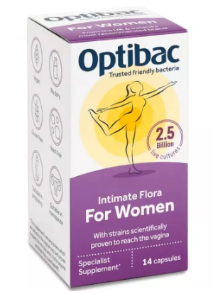 Vitamine si suplimente - Optibac pentru flora vaginala, 14 capsule, Jamieson, farmacom.ro