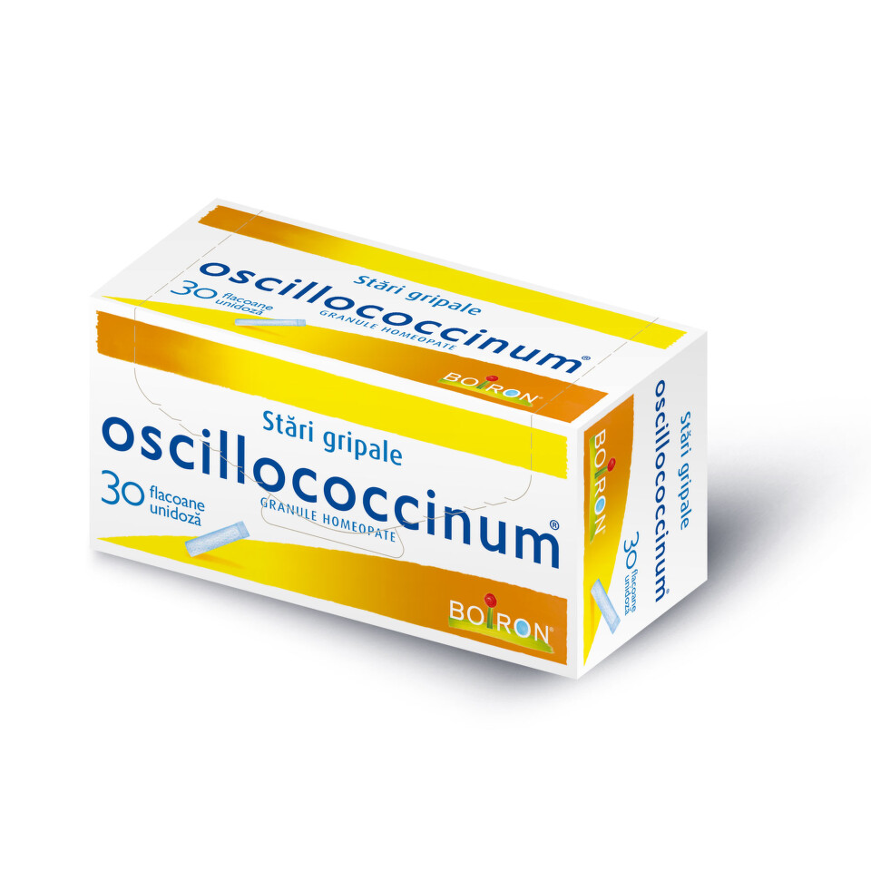 Medicamente fara reteta (OTC) - Oscillococcinum, copii si adulti, 30 unidoze, Boiron, farmacom.ro