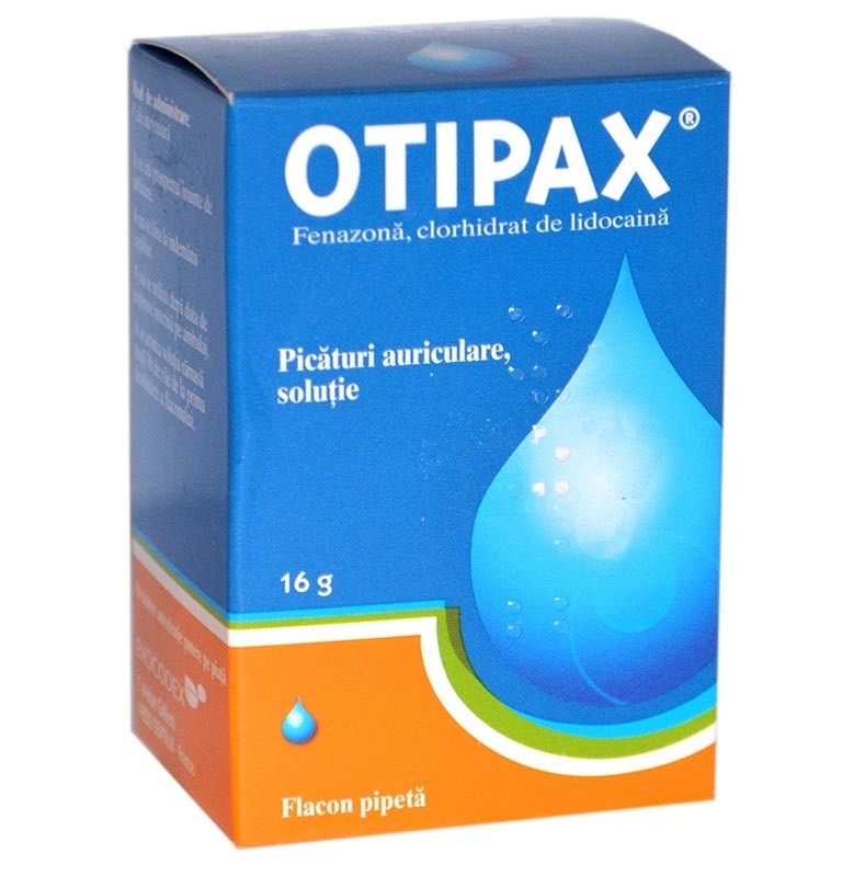 Medicamente fara reteta (OTC) - OTIPAX SOL AURICULARA * 16 ML, farmacom.ro