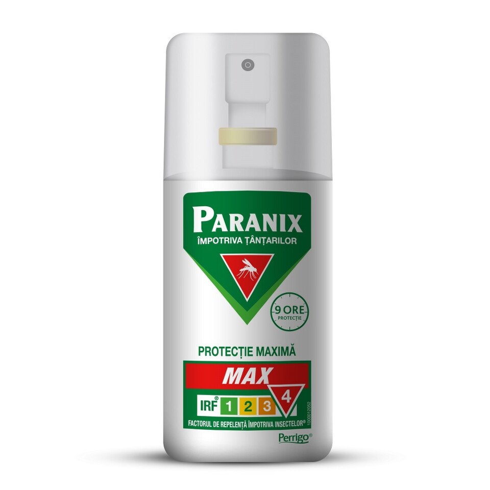 Igiena si ingrijire copii - Paranix Max impotriva tantarilor, 75 ml, farmacom.ro