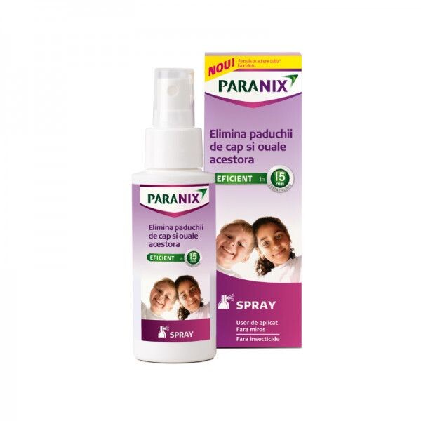 Ingrijirea parului - PARANIX SPRAY ANTIPARAZITAR * 100 ML HIPOCRATE, farmacom.ro