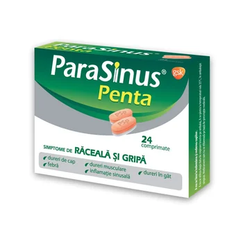 Medicamente OTC - fara reteta - Parasinus Penta x 24 cps, farmacom.ro