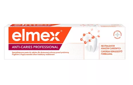 Frumusete si ingrijire - PASTA DE DINTI ELMEX ANTI CARIES PROFESSIONAL * 75 ML 3395, farmacom.ro