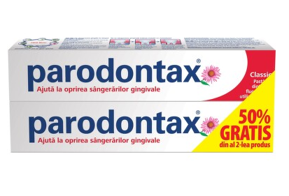 Igiena orala - PASTA DE DINTI PARODONTAX CLASSIC * 75 ML 1+1 REDUCERE 50% LA AL DOILEA PRODUS 0787, farmacom.ro